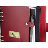 thumbnail of Ruitertassen Terminplaner A5 (20x24cm) Leder rot Terminkalender mit Systemeinlage und Kalender 1 Woche auf 2 Seiten