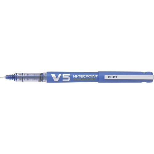 PILOT Stylo roller BEGREEN rechargeable, pointe tubulaire 0,5 mm encre liquide Bleue HI-TECPOINT
