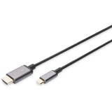 thumbnail of DIGITUS USB-C - HDMI Adapter, 1,8 m 4K/30Hz, schwarz, 1,8 m