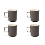 thumbnail of Excelsa Set mit 4 mug Nordic Trendy Porzellan 32 cl Turteltaube