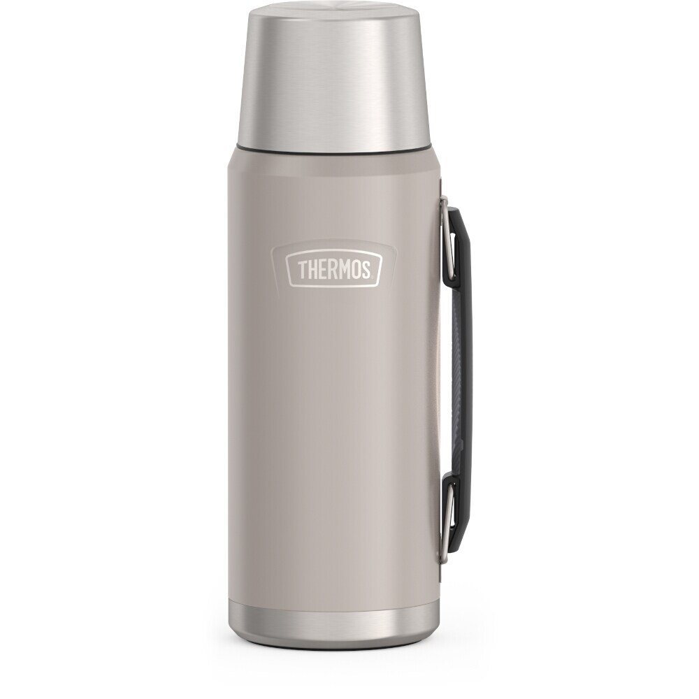 THERMOS   Thermosflasche ICON Beverage Bottle sandstone mat 1,2 l