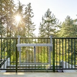 thumbnail of Relaxdays Balkon Hängetisch, klappbar, Balkontisch zum Einhängen, höhenverstellbar, HxBxT: 55x70x65 cm, Tannenholz, grau