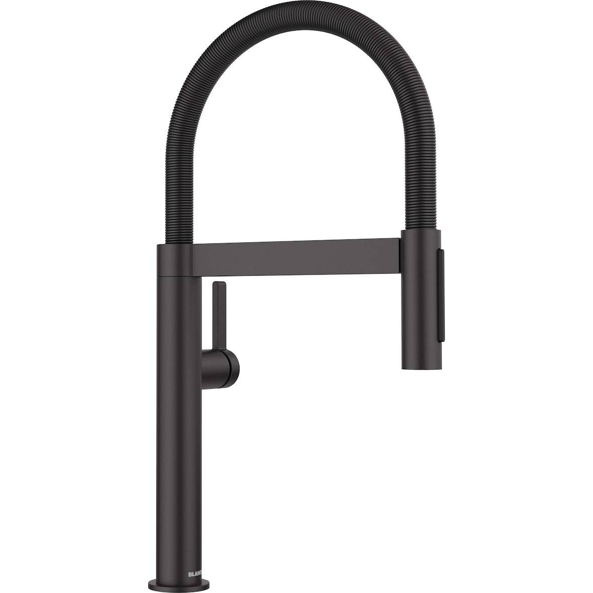 BLANCO CULINA-S II Mini Küchenarmatur Hochdruck schwarz matt Schlauchbrause