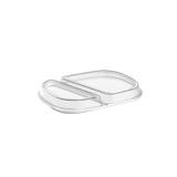 thumbnail of Menübox 2-geteilt cremeweiß mit Deckel circ Nette Mehrweg©