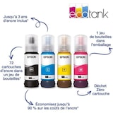 thumbnail of Imprimante multifonction A4 - EPSON - Ecotank ET-2870 - Wi-Fi - Réservoirs d'encre - 3 ans d'encre inclus Epson