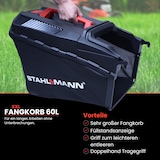 thumbnail of Rasenmäher Benzin mit Antrieb BR460 – 5,4PS (4,0kW), 46cm Schnittbreite, Mulchen, Schnitthöhenverstellung, Easy Clean Anschluss,60L Korb