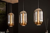 thumbnail of KAWOLA Hängeleuchte BRAGA Hängelampe 3-flammig Glas schwarz