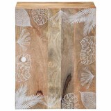 thumbnail of Helloshop26 - Mobiletto da bagno sospeso 38 x 33 x 48 cm design minimalista legno di mango bianco naturale 02_0057850