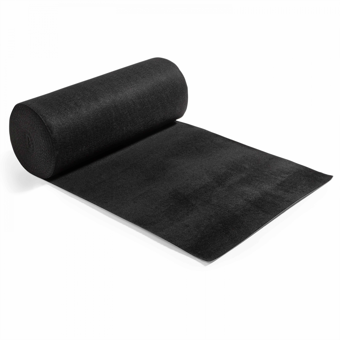 Rouleau de moquette 2x25 m 250 g/m2 noir