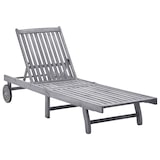 thumbnail of Helloshop26 - Transat chaise longue bain de soleil lit de jardin terrasse meuble d'extérieur bois d'acacia solide 02_0012703