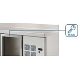 thumbnail of Mesa fria gn 1/1 3 portas de vidro - 1800x700x850 mm - 220 W 230/1V - 73548609 Eurast