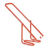 thumbnail of Relaxdays Müllpresse, Müllverdichter Hausmüll, Restmüll & Papier, Abfallverdichter, manuelle Hausmüllpresse, Stahl, rot