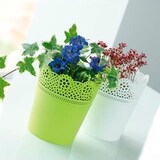 thumbnail of Prosperplast - LACE bloempot - 13,5x13,5x15,5cm in antracietkleur