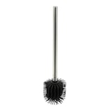 thumbnail of Relaxdays Toilettenbürste Silikon 2er Set, antibakteriell, Lotuseffekt, Bürstenkopf abnehmbar, Klobürste, schwarz/silber