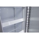 thumbnail of Gastro-Cool Schmaler Getränkekühlschrank / Slim Cooler in silber / 150l - GCDC130