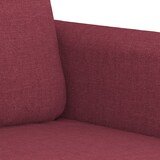 thumbnail of vidaXL 3-Sitzer-Sofa Weinrot 180 cm Stoff