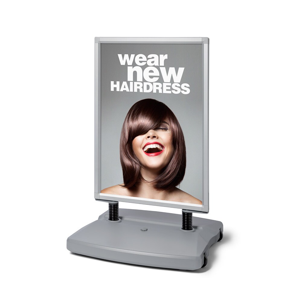 Exposiciónate Involontario cavalletto pubblicitario bifacciale per esterni (70x100) WTR70x100WR