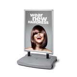 thumbnail of Exposiciónate Involontario cavalletto pubblicitario bifacciale per esterni (70x100) WTR70x100WR