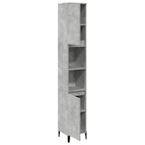 thumbnail of vidaXL Badschrank Betongrau 30x30x190 cm Holzwerkstoff
