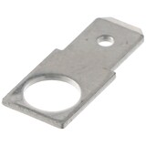 thumbnail of FASTON-Adapter M6 AUF FASTON 6,3 Faston Kontakt 6,3mm mit Ringöse M6, 45° gebogen