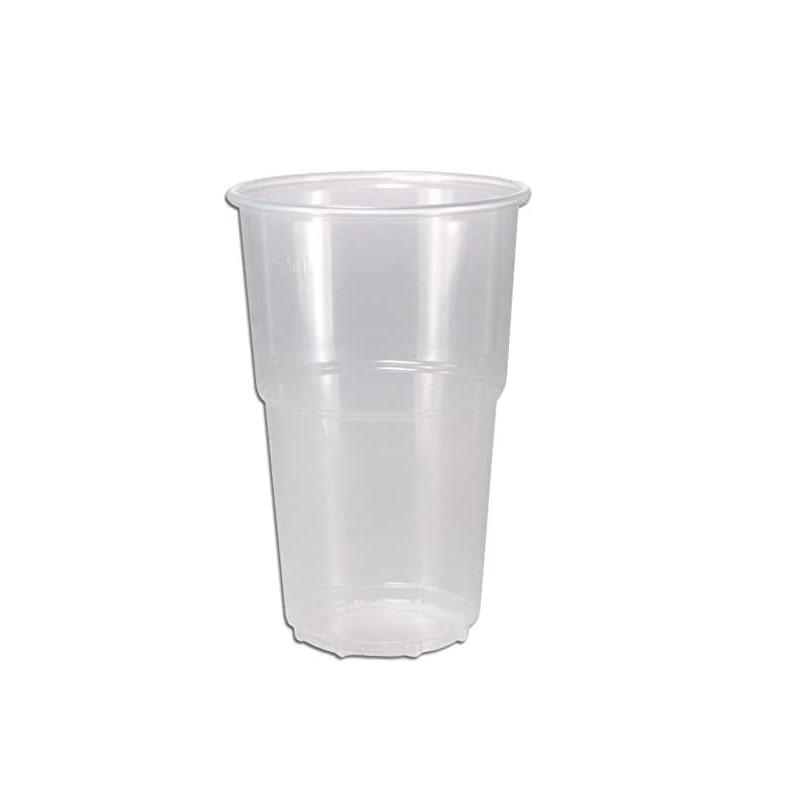 800 Kaltgetränkebecher Ausschankbecher Trinkbecher 0,5l 500ml Kunststoff transparent