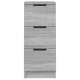 thumbnail of vidaXL Dressoir 30x30x70 cm bewerkt hout grijs sonoma eikenkleurig
