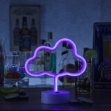 thumbnail of LED Neonlicht WOLKE Neonschild Leuchtfigur USB Batterie H: 23cm blau