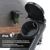 thumbnail of Arendo Outdoor Funksteckdosen-Set für den Außenbereich - 4x Funkschalter / 1x Fernbedienung / IP44