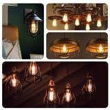 thumbnail of 8W ST64 LED E27 Filament Leuchtmittel Retro Nostalgie Glühbirne Standard Edison Gewinde 2200K
