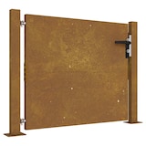 thumbnail of vidaXL Poort 105x80 cm cortenstaal