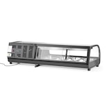 thumbnail of Vitrina para sushi, Arctic, Incluye: 4x GN 1/3 (H) 40 mm., GN 1/3, Negro, 220-240V/190W, 1177x426x(H)296mm