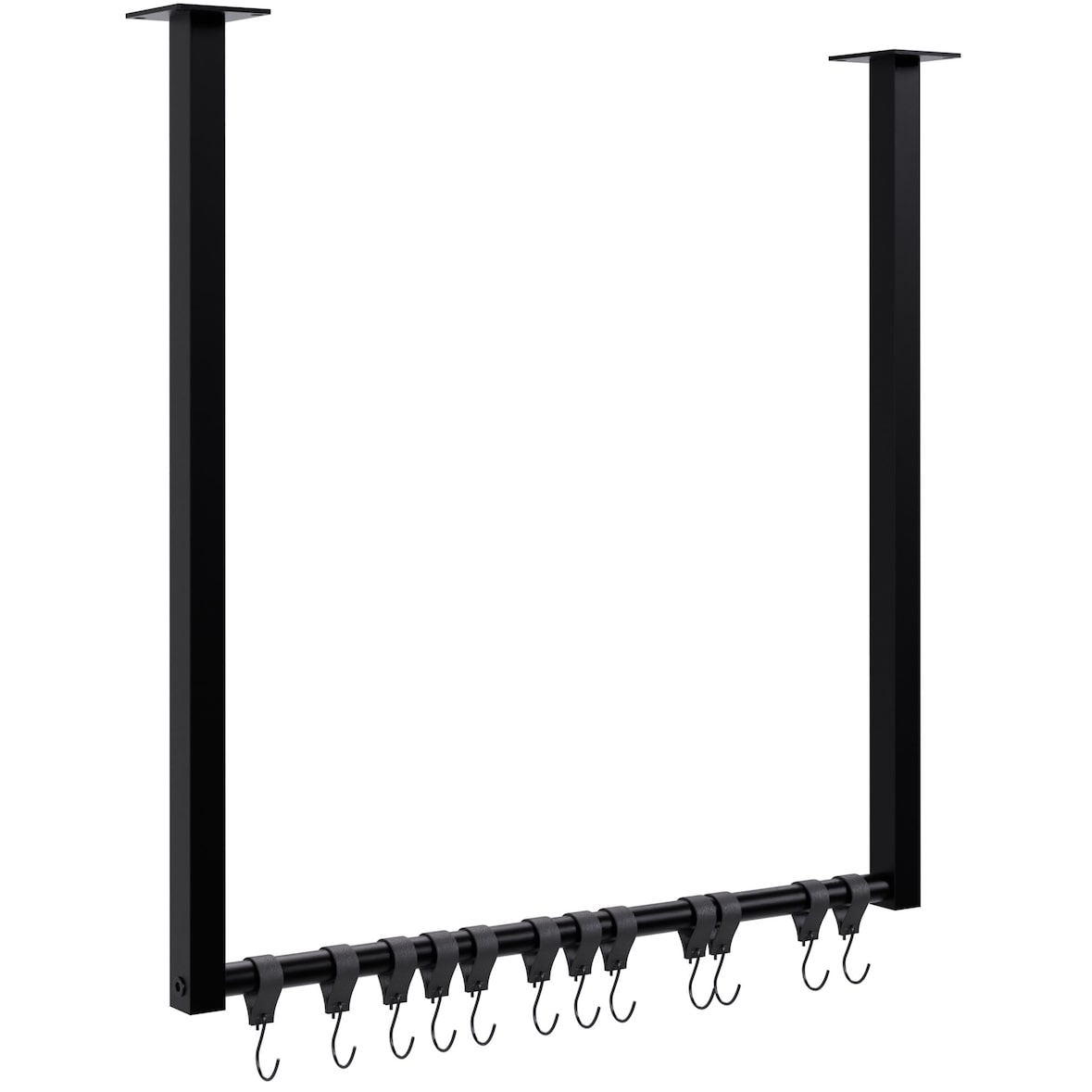 Kledingstang Fenton met 12 haken 60x60 cm