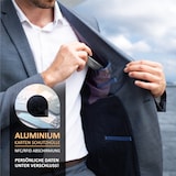 thumbnail of Aplic Kartenetui, Aluminium, NFC RFID Blocker, Platz für 6 Karten