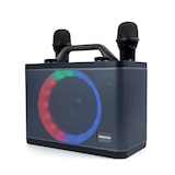 thumbnail of PRIXTON Karaoke portátil PartyGo - 2 microfones - Bluetooth, USB, AUX e MicroSD - Luz LED
