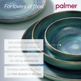 thumbnail of Palmer Bord Miami 28 cm Groen Stoneware 2 stuks