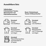 thumbnail of Verosteel Basis-Frühstücksset | 2-Schlitz-Toaster & Wasserkocher | 1,7 l Edelstahl Klarstein