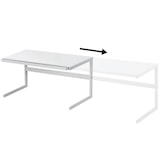 thumbnail of Yamazaki Küchenregal Standregal Arbeitsplatte weiß Metall ausziehbar 54-92x25x22cm "TOWER"