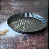 thumbnail of Menastyl - Moule A Tarte Perfore Amandine 30cm En Acier Inox Anti Adhesif