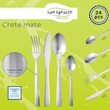 thumbnail of San Ignacio - Set di Posate 24 Pezzi in Acciaio Inox Opaco
