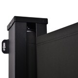 thumbnail of Toldo Lateral Retráctil para Jardín Patio Montar Fácil 350x180cm Gris