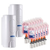 thumbnail of Pack SCOTT® Essential Jabón de manos en espuma, 12 uds. x 200ml + 2 Dispensadores KIMBERLY CLARK ™ / (cod. 6346+6982)