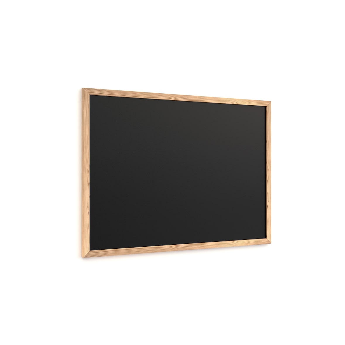 ALLboards Schwarze Kreidetafel 70×50 cm, ECO-Holzrahmen