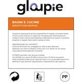 thumbnail of GLOUPIE BAGNI E CUCINE Pittura All'Acqua Traspirante Per Pareti Di Bagno E Cucina, 13 Litri, Bianco, Made In Italy