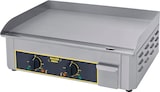 thumbnail of Roller Grill plaque à snacker professionnelle inox électrique, 2 zones de cuisson, PSR 600 EI