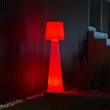 thumbnail of Lumisky Luminária de chão solar LADY RGB H110CM Polietileno Branco