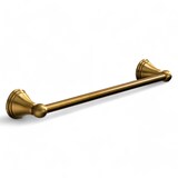 thumbnail of Porta asciugamani in ottone bronzato con lunghezza riducibile da bagno fissaggio a muro Linea Bronze - 60 cm