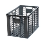 thumbnail of 4 Stück Bäckerkisten 600 x 400 x 410 mm + 1 Transportroller in Grau