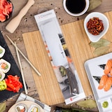 thumbnail of 3 Claveles Sakura - Cuchillo Usuba 17 cm Acero Forjado con Hoja Martilleada
