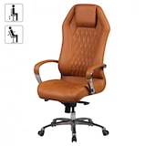 thumbnail of Amstyle Chefsessel 136 x 70 x 67 cm Braun