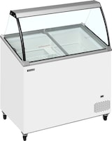 thumbnail of TEFCOLD Speiseeisvitrine IC301SCE+SO 264l Weiß
